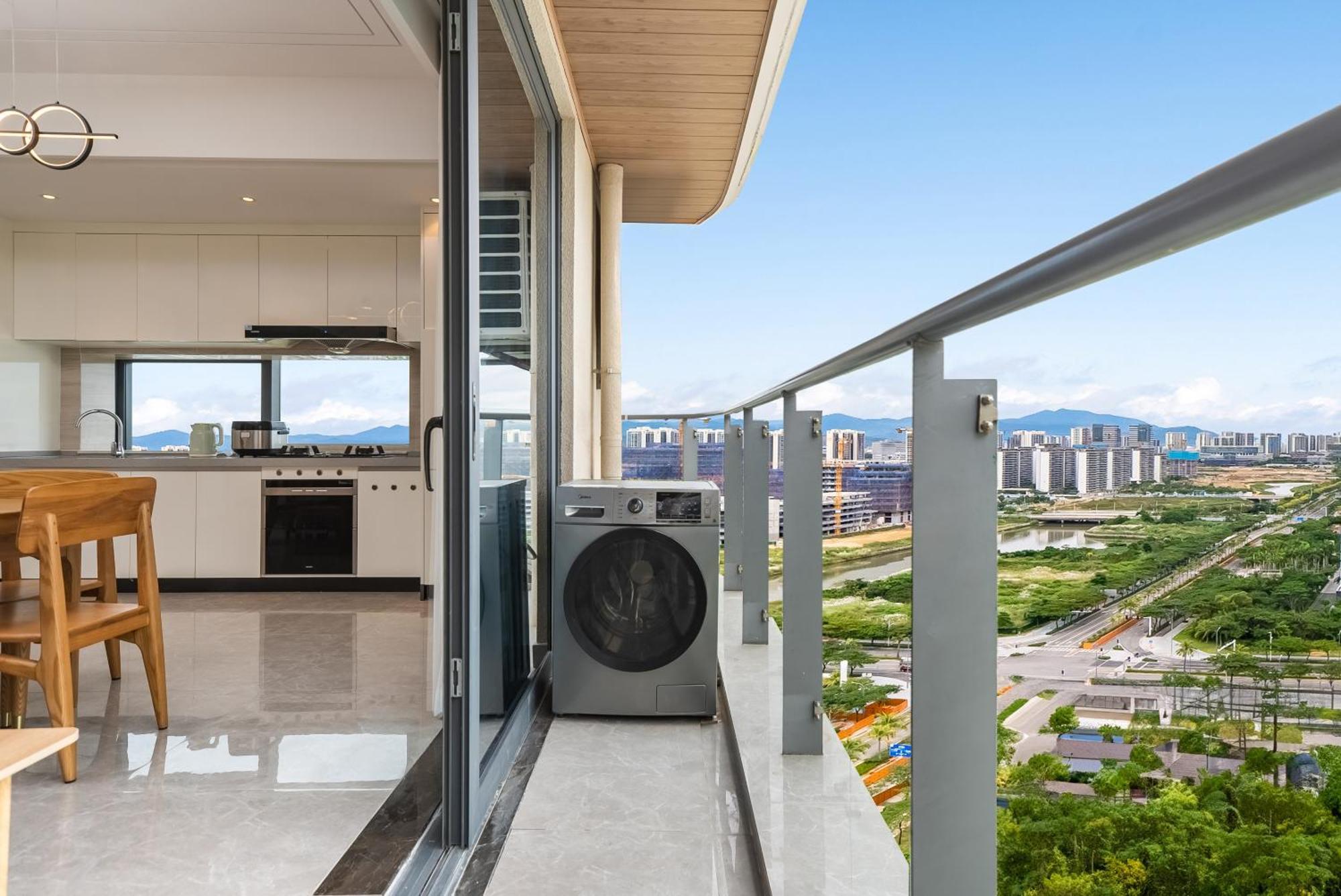 Puhai Sea View Apt By Hailan Tour At Sanya Yazhou Bay#Only 100 Meters To Beach And Sea Swimming Area Luaran gambar