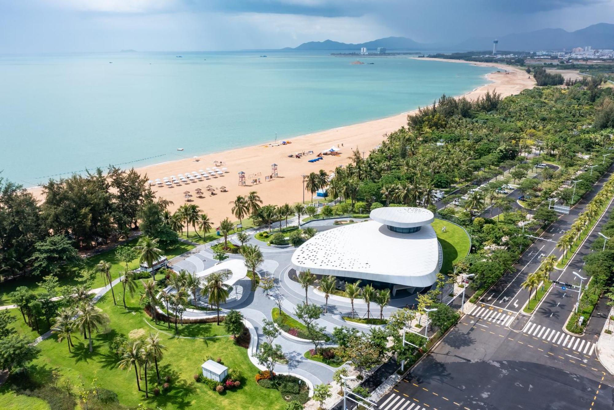Puhai Sea View Apt By Hailan Tour At Sanya Yazhou Bay#Only 100 Meters To Beach And Sea Swimming Area Luaran gambar
